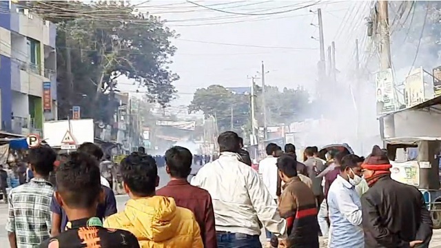 পঞ্চগড়ে বিএনপির গণমিছিলে পুলিশের বাধা, নিহত এক