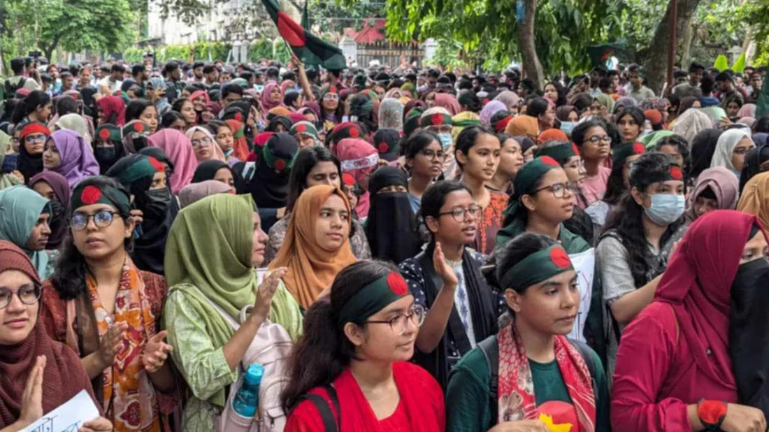 কোটাবিরোধীদের বঙ্গভবন অভিমুখে গণপদযাত্রা আজ