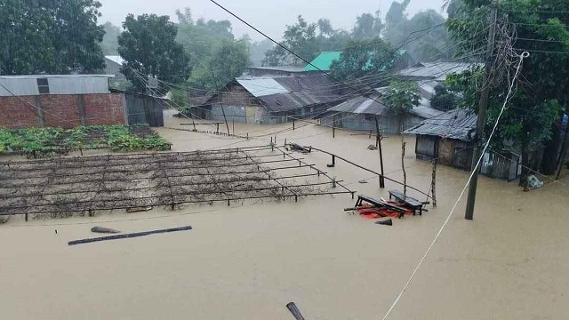 খাগড়াছড়িতে পানিবন্দী হাজারও পরিবার