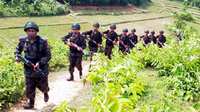 বিজিবির কড়া প্রতিবাদে স্থাপনা সরিয়ে নিলো বিএসএফ