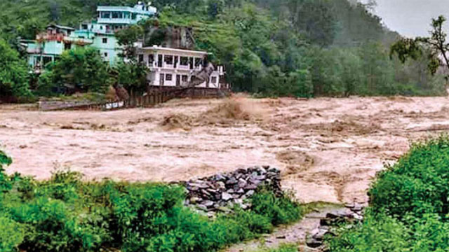 ভারতের উত্তরাখণ্ডে বৃষ্টি ও বন্যায় ৩৪ জনের মৃত্যু