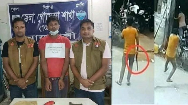 ২৩ মামলার আসামী কেচ্ছা রাসেল অস্ত্রসহ গ্রেপ্তার